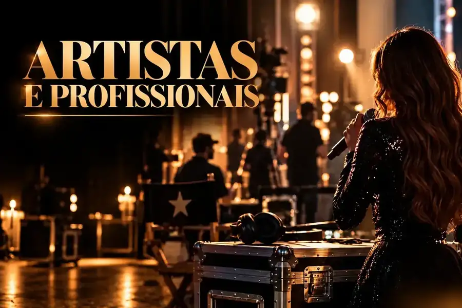 Artistas e profissionais