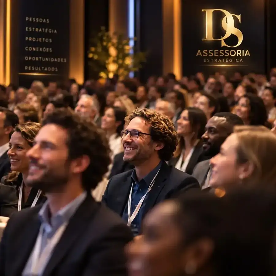 Público em evento da DS Assessoria Estratégica